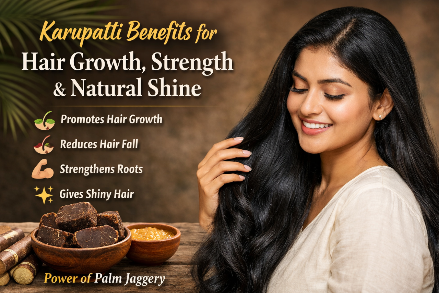 Karupatti Benefits for Hair Growth