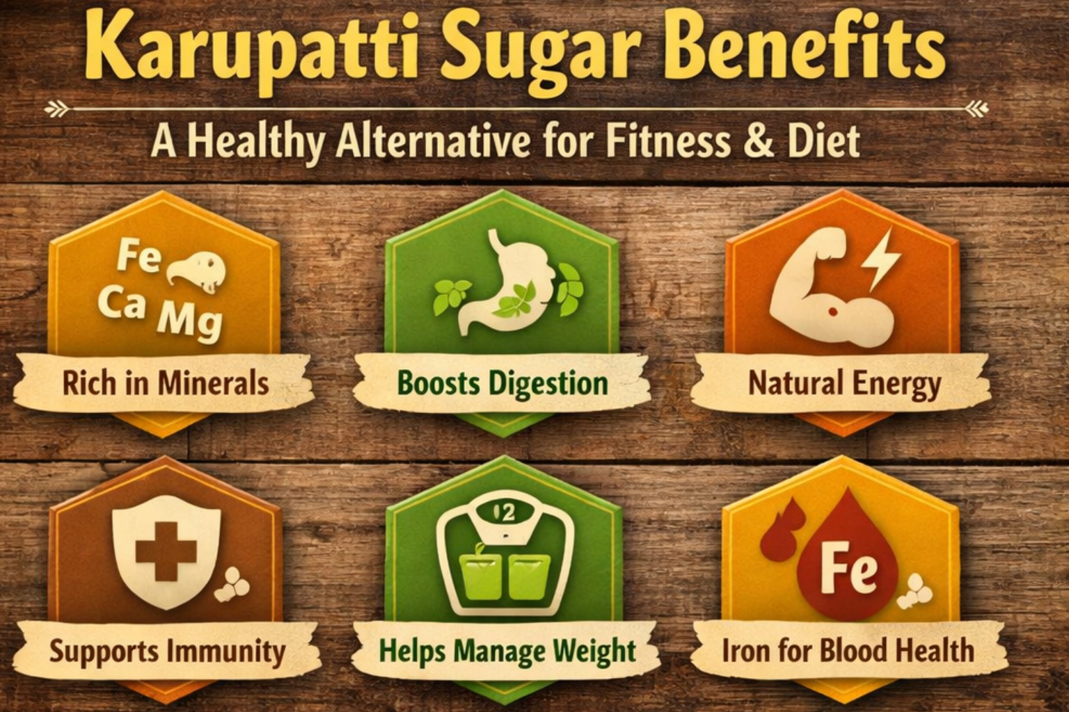 Karupatti Sugar Benefits