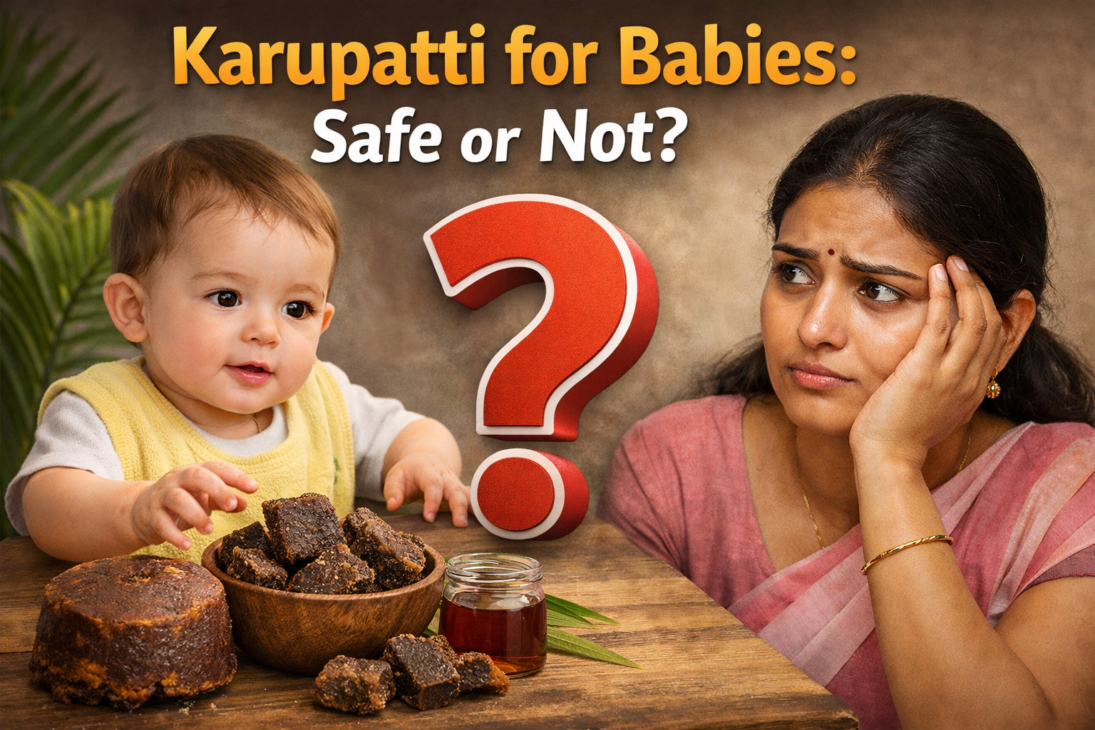 karupatti for babies